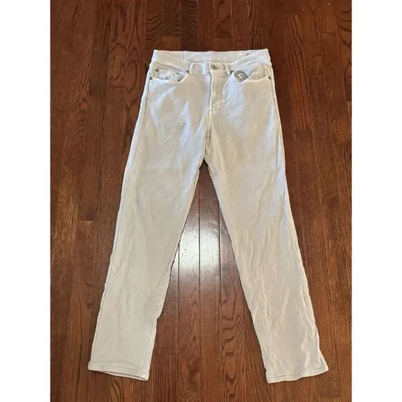 Faherty Stretch Terry 5-Pocket Pants Mens 30 x 28 Light Blue - Picture 1 of 6